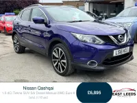 Used Nissan Qashqai Tekna 110 HP (80 kW) 2016 Blue SUV