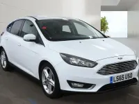 Used Ford Focus Titanium 125 HP (91 kW) 2015 White Hatchback