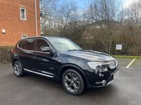 Used BMW X3 xLine 190 HP (139 kW) 2016 Black SUV
