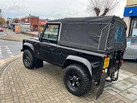 Used Land Rover Defender 2004 Black Cabriolet