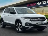 Usado VW T-Cross Black Edition 2023 Blanco SUV