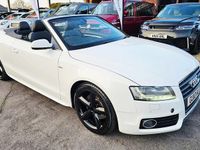 Used Audi A5 Cabriolet S-Line 2010 White Cabriolet