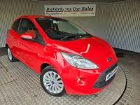 Used Ford Ka Zetec 69 HP (50 kW) 2014 Red Hatchback