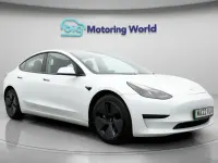 Usado Tesla Model 3 Standard Range 180 kW (245 HP) 2021 Branco Sedan