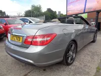 Used Mercedes E220 2012 Silver Cabriolet