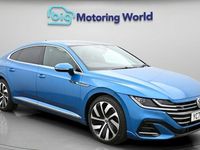 Used VW Arteon R-line 150 HP (110 kW) 2022 Blue Hatchback