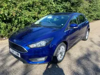 Used Ford Focus Zetec 2015 Blue Hatchback