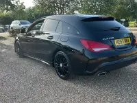 Used Mercedes CLA220 Shooting Brake AMG 177 HP (130 kW) 2016 Black Estate
