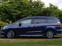 Used Honda Odyssey 2014 Blue metallic MPV