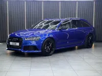 Used Audi RS6 Performance 605 HP (444 kW) 2017 Blue Estate