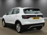 Used VW T-Cross SE 95 HP (69 kW) 2019 White SUV