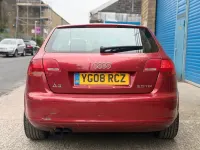Used Audi A3 Performance 2008 Red Hatchback