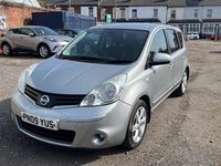Used Nissan Note Tekna 110 HP (80 kW) 2009 Silver Hatchback
