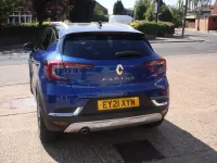 Used Renault Captur Bose Edition 2021 Iron blue metallic under gloss black roof line SUV