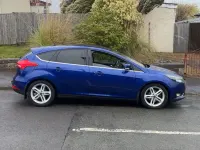 Used Ford Focus Titanium 125 HP (91 kW) 2018 Blue Hatchback