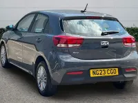 Used Kia Rio 84 HP (61 kW) 2022 Grey Hatchback