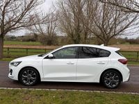 Used Ford Focus ST-Line 125 HP (91 kW) 2022 White Hatchback