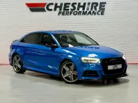 Used Audi S3 Black Edition 306 HP (225 kW) 2018 Blue Sedan