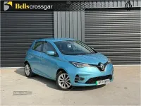 Used Renault Zoe Iconic 100 kW (136 HP) 2021 Blue Hatchback