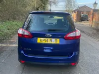 Used Ford Grand C-Max Titanium 140 HP (102 kW) 2014 Blue MPV