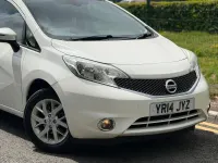 Used Nissan Note Acenta Premium 80 HP (58 kW) 2014 White Hatchback