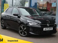 Used Vauxhall Corsa SRi 100 HP (73 kW) 2021 Black Hatchback