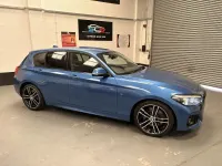 Used BMW 118 Efficient Dynamics 134 HP (98 kW) 2019 Blue Hatchback