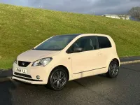 Begagnad Seat Mii 75 HK (55 kW) 2014 Beige Halvkombi