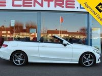 Used Mercedes C220 AMG line 170 HP (125 kW) 2017 White Cabriolet