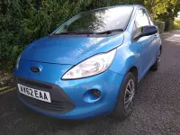 Used Ford Ka 69 HP (50 kW) 2012 Blue Hatchback