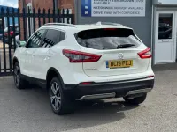Used Nissan Qashqai N-Connecta 150 HP (110 kW) 2019 White SUV