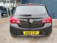 Used Vauxhall Corsa Design Edition 89 HP (65 kW) 2018 Black Hatchback
