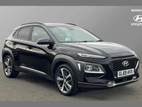 Used Hyundai Kona Premium 174 HP (127 kW) 2019 Black SUV