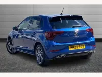 Used VW Polo R-line 95 HP (69 kW) 2022 Blue Hatchback