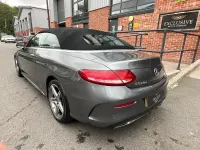 Used Mercedes C220 AMG line 2018 Grey Cabriolet