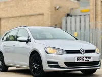 Second-hand VW Golf VII S 110 CP (80 kW) 2016 Argintiu Break