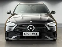 Used Mercedes C200 AMG line 2023 Obsidian black Estate