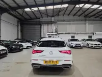 Used Mercedes CLA250e Shooting Brake AMG line 2021 White Estate
