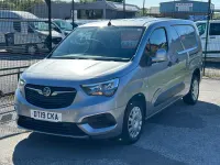 Used Vauxhall Combo Sportive 100 HP (73 kW) 2019 Grey MPV