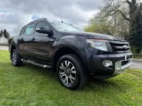 Käytetty Ford Ranger Wildtrack 200 HP (147 kW) 2015 Musta Nouto