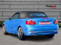 used BMW 218 2 Series Convertible Sport1.5 i Gpf Sport Convertible 2dr Petrol Auto Euro 6 (s/s) (136 Ps) - MH19LKD