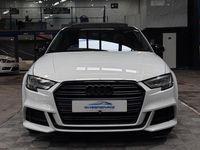 Used Audi A3 Black Edition 150 HP (110 kW) 2017 White Sedan