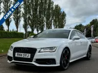 Used Audi A7 Black Edition 313 HP (230 kW) 2014 White Hatchback