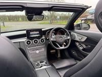 Used Mercedes C220 AMG Line Premium Plus 2018 Grey Cabriolet
