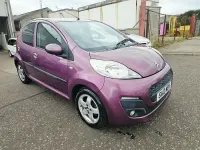 Used Peugeot 107 Allure 68 HP (50 kW) 2012 Purple Hatchback