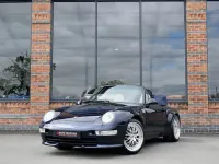 Used Porsche 993 200 HP (147 kW) 1995 Blue Cabriolet