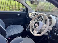 Used Fiat 500 Lounge 69 HP (50 kW) 2019 Black Hatchback