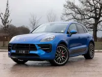 Begagnad Porsche Macan 2021 Blå SUV
