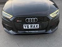 Used Audi RS3 Sport 400 HP (294 kW) 2019 Black Sedan
