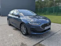 Used Ford Focus Titanium 2022 Blue Hatchback